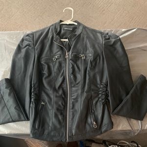 Leather jacket